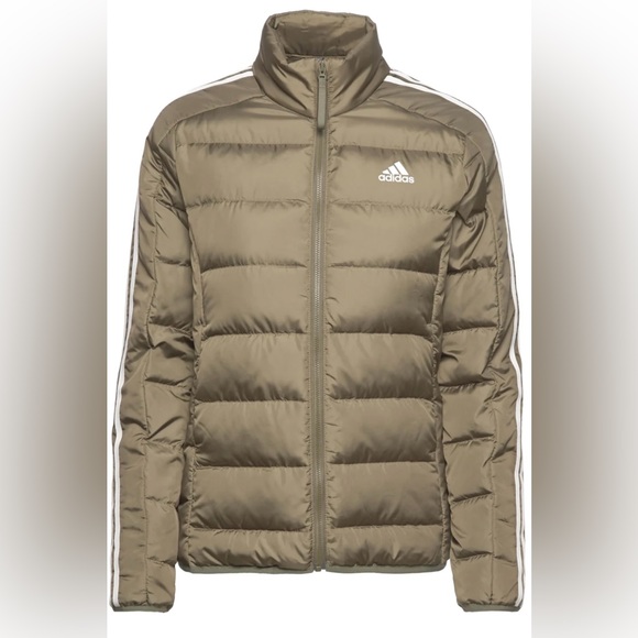Women's adidas Sportswear Essentials 3-Stripes Light Down Jacket - Picture 4 of 7